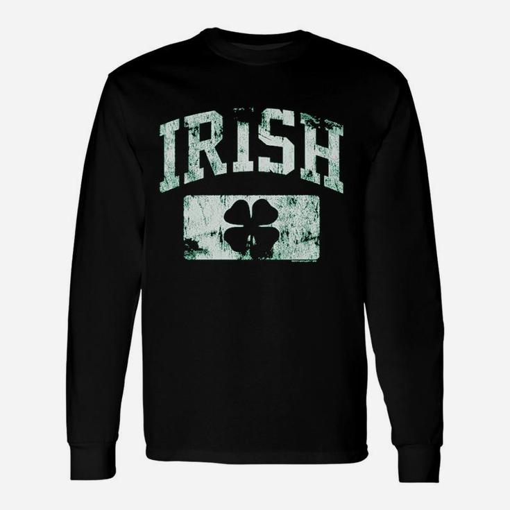 Irish Athletic Vintage Distressed Irish St Patricks Day Long Sleeve T-Shirt