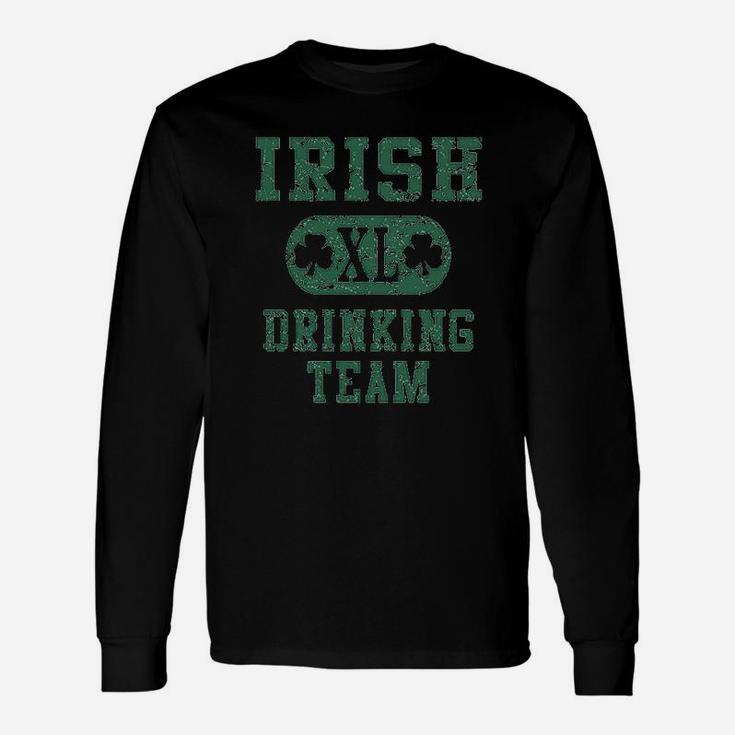 Irish Drinking Team Baseball St Patricks Day Raglan Unisex Long Sleeve