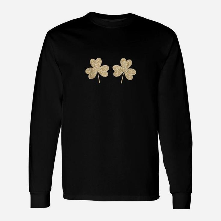 Irish Shamrock For Saint St Patricks Paddys Day Long Sleeve T-Shirt