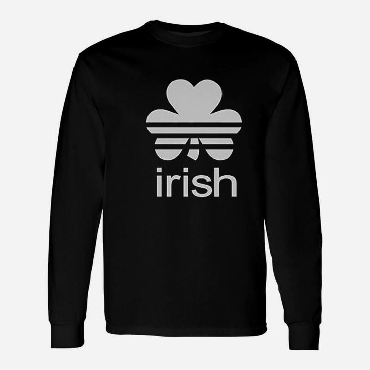 Irish Shamrock St Patrick's Day Clover Long Sleeve T-Shirt