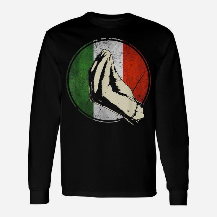 Italian Gift Shirt Funny Italy Unisex Long Sleeve