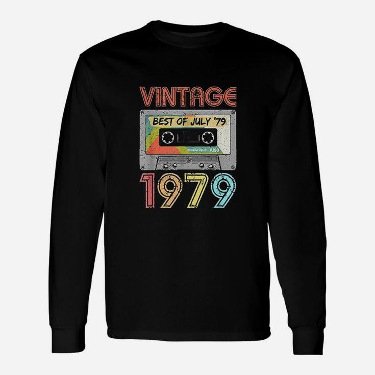 July 1979 Birthday Vintage 1979 Unisex Long Sleeve