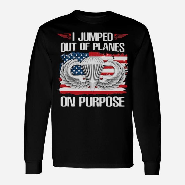 I Jump Out Of Plant Long Sleeve T-Shirt