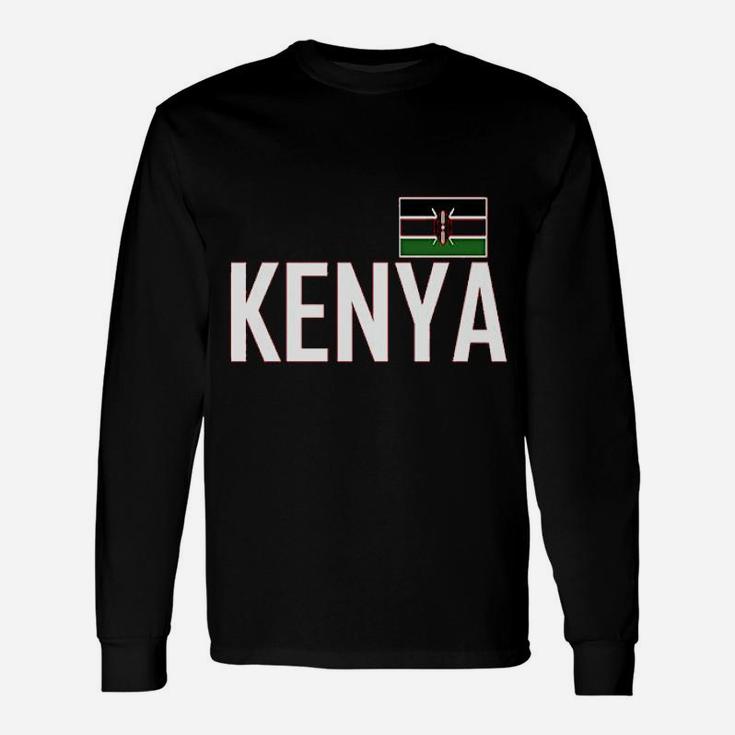 Kenya Flag Unisex Long Sleeve