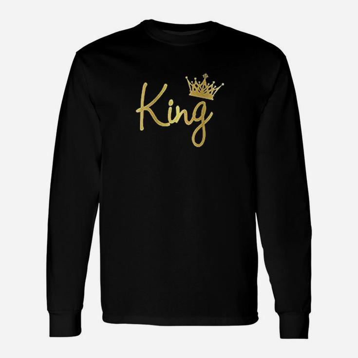The King The Queen T-Shirt Partnerlook Coppia Imposta