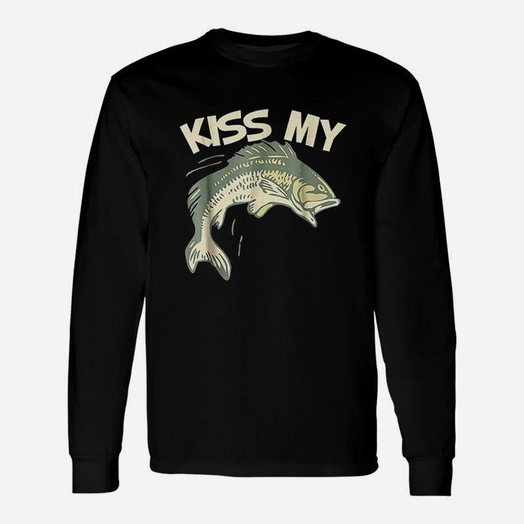 Kiss My Fishing Unisex Long Sleeve
