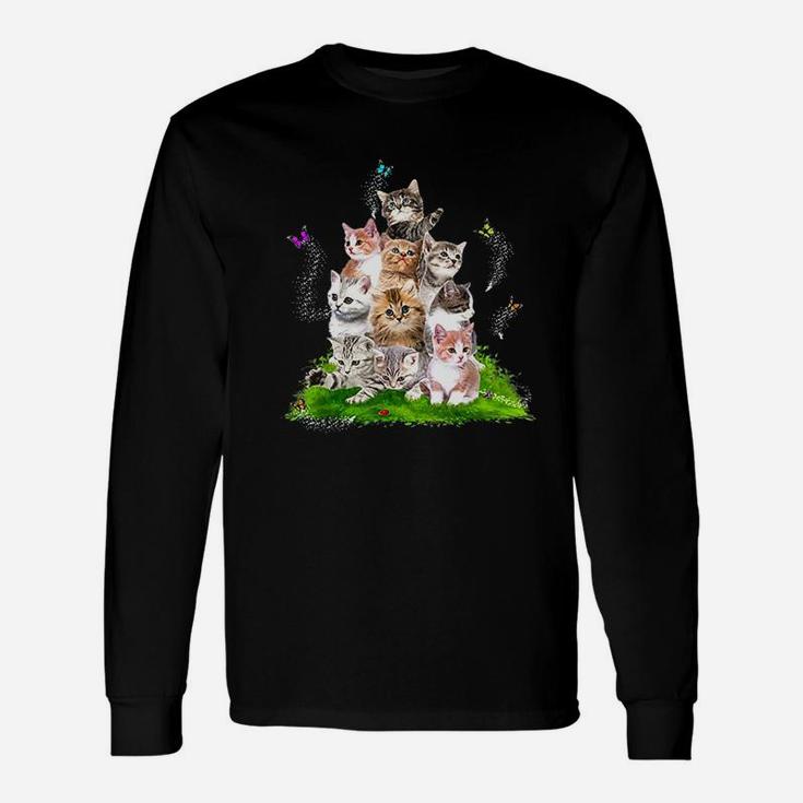 Kittens  With Cats Cute Cat Unisex Long Sleeve
