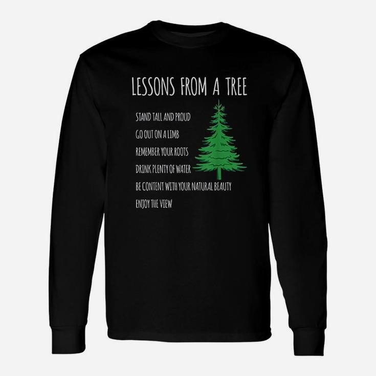 Lessons From Tree Unisex Long Sleeve