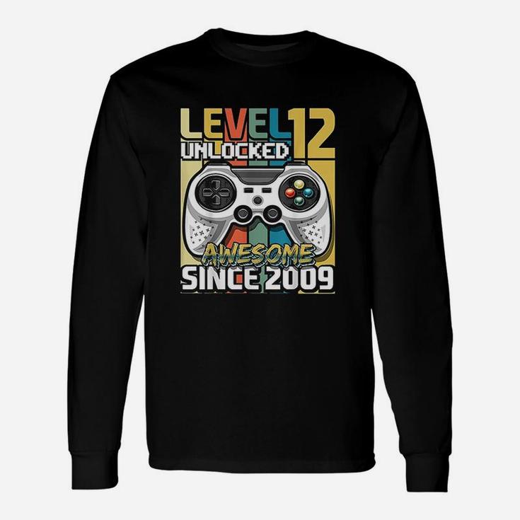 Level 12 Unlocked Awesome 2009 Unisex Long Sleeve