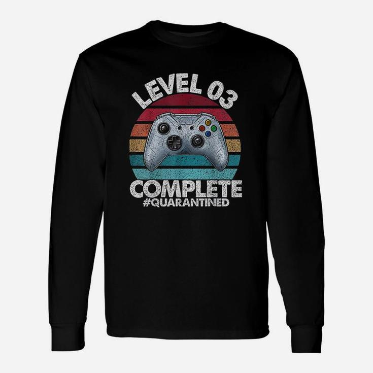 Level 3 Complete Retro 3Rd Anniversary Unisex Long Sleeve
