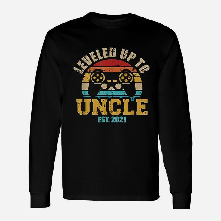 Leveled Up To Uncle Unisex Long Sleeve