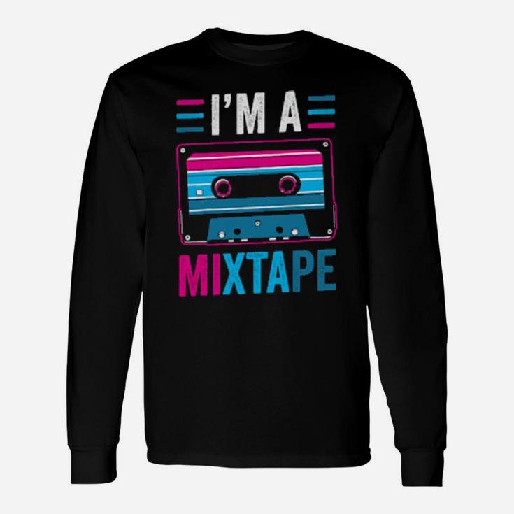 Lgbt Mixtape Vintage Retro Cassette Pride Long Sleeve T-Shirt