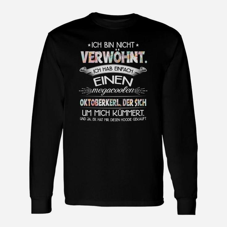 Lidopi Oktober Frauen Geburtstagsgeschenk Langarmshirts