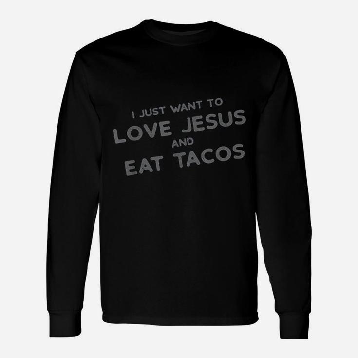Love Jesus For Christian Youth Pastor Seminary Long Sleeve T-Shirt