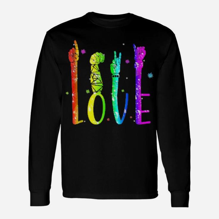 Love Lgbt Pride Long Sleeve T-Shirt