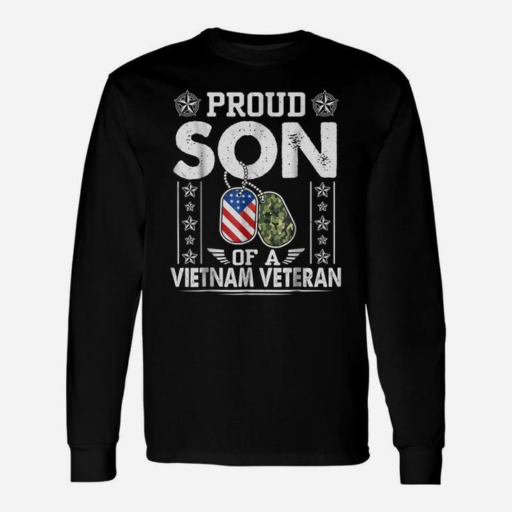 Lovely Proud Son Of A Vietnam Veteran Mom Dad Tshirt Unisex Long Sleeve