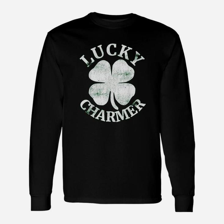 Lucky Charmer Funny St Patricks Day Unisex Long Sleeve
