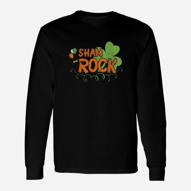 Lucky Irish Shamrock St Patricks Day Matching Long Sleeve T-Shirt