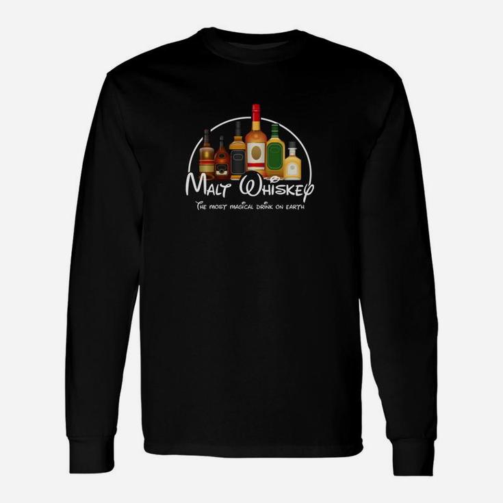 Malt Whisky Lustige Parodie Langarmshirts