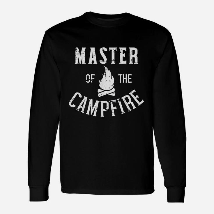 Master Of The Campfire Camping Unisex Long Sleeve