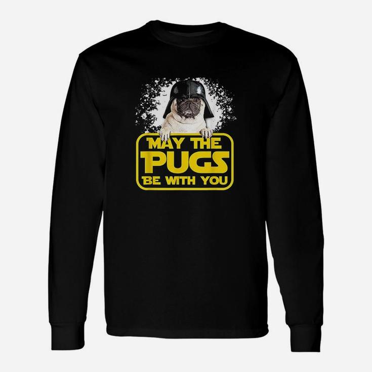 May The Pugs Be With You Unisex Long Sleeve