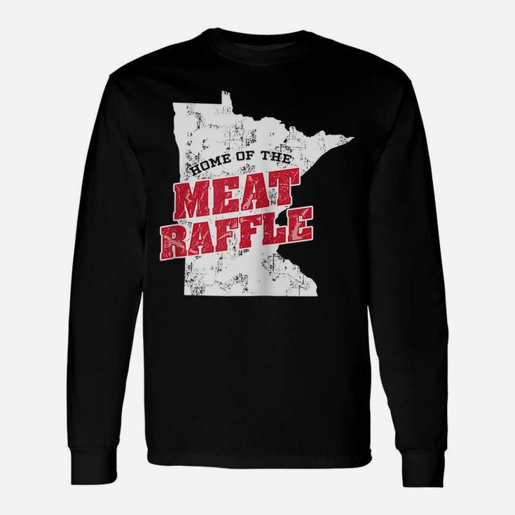 Meat Raffle Shirt Where Dreams Come Vintage Minnesota Raglan Baseball Tee Unisex Long Sleeve