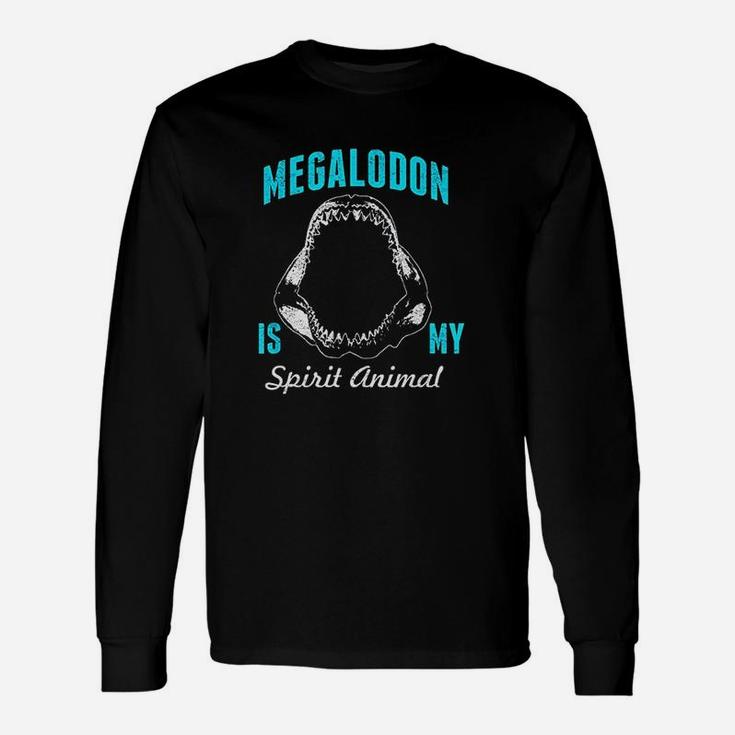 Megalodon Jaw Funny Shark Teeth Collector Unisex Long Sleeve