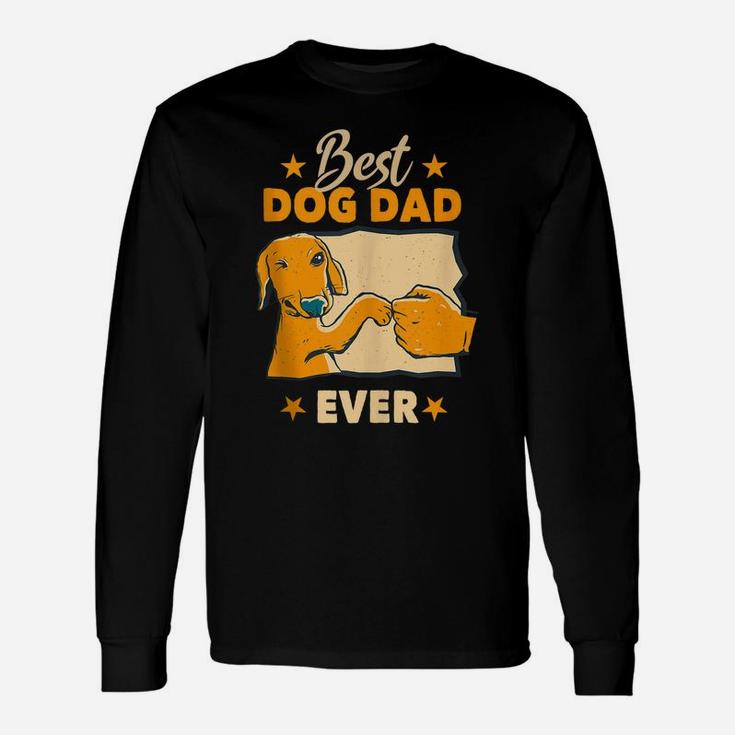 Mens Dogs And Dog Dad - Best Friends Gift Father Men Unisex Long Sleeve