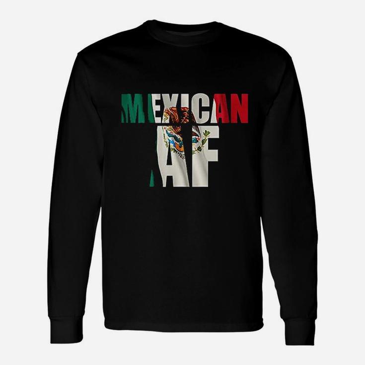 Mexican Af Mexico Flag Unisex Long Sleeve