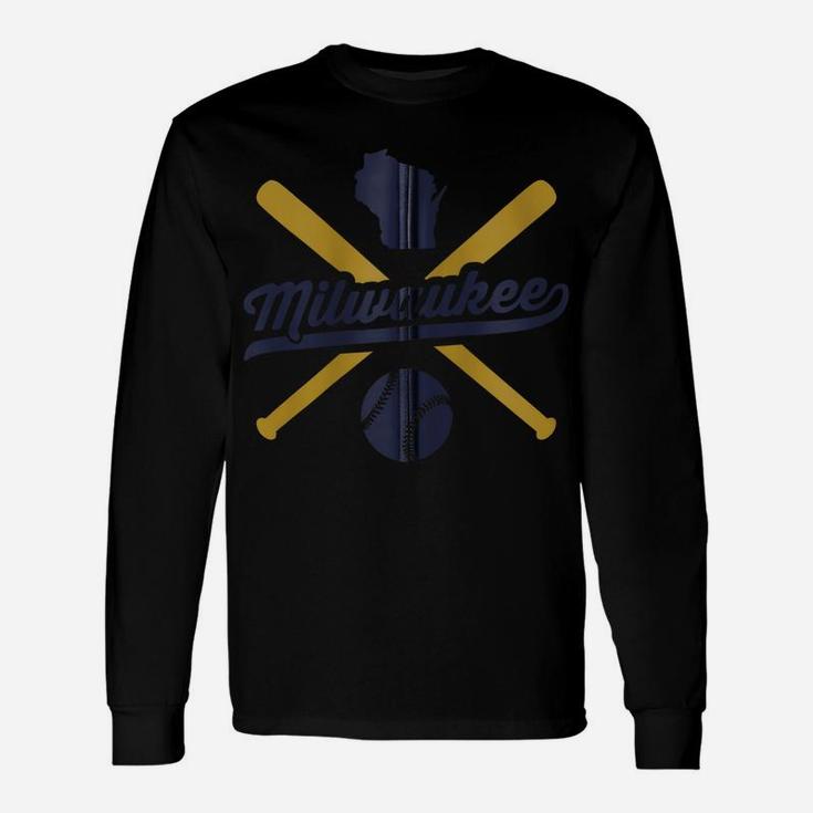 Milwaukee Baseball Vintage Wisconsin Pride Love City Zip Hoodie Unisex Long Sleeve