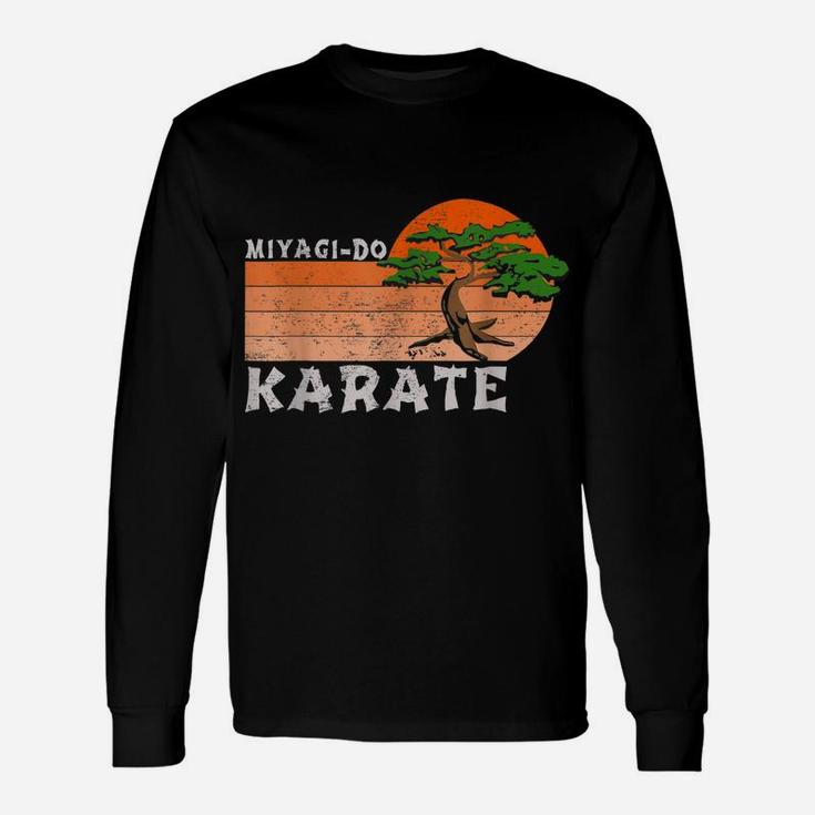 Miyagi-Do Karate Funny Vintage Karate Bonsai Tree Unisex Long Sleeve