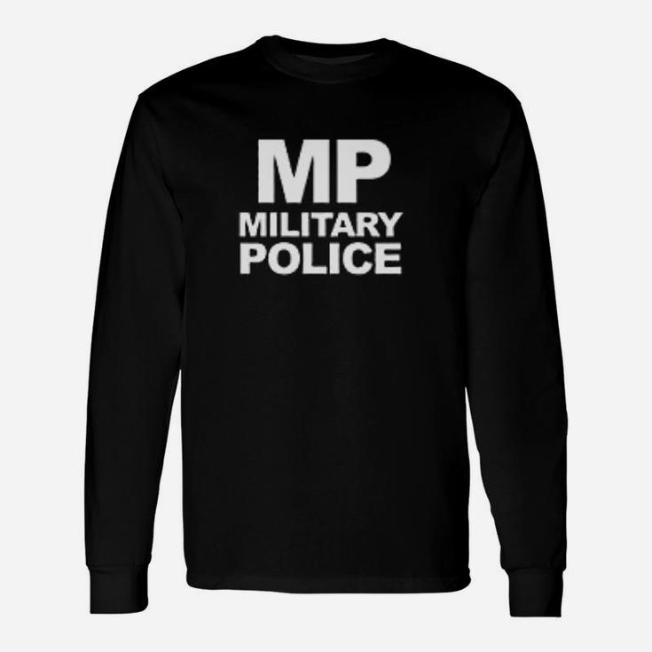Mp Military Police Unisex Long Sleeve
