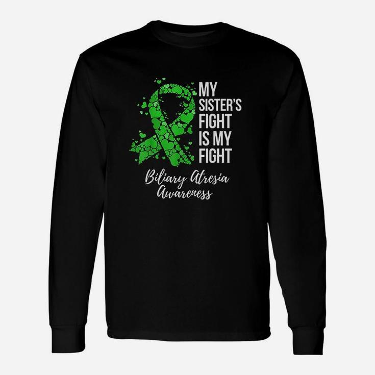 My Sisters Fight Is My Fight  Awareness Unisex Long Sleeve