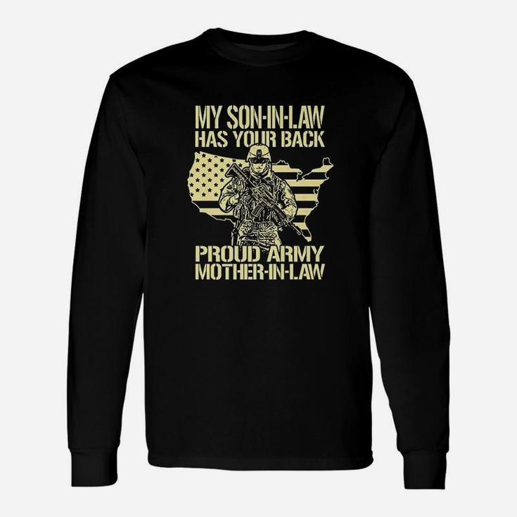 My Son In Law Has Your Back Unisex Long Sleeve