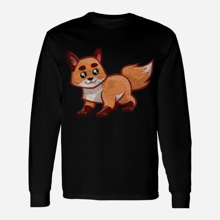 My Spirit Animal Is A Fox Funny Animal Quote Christmas Gift Unisex Long Sleeve