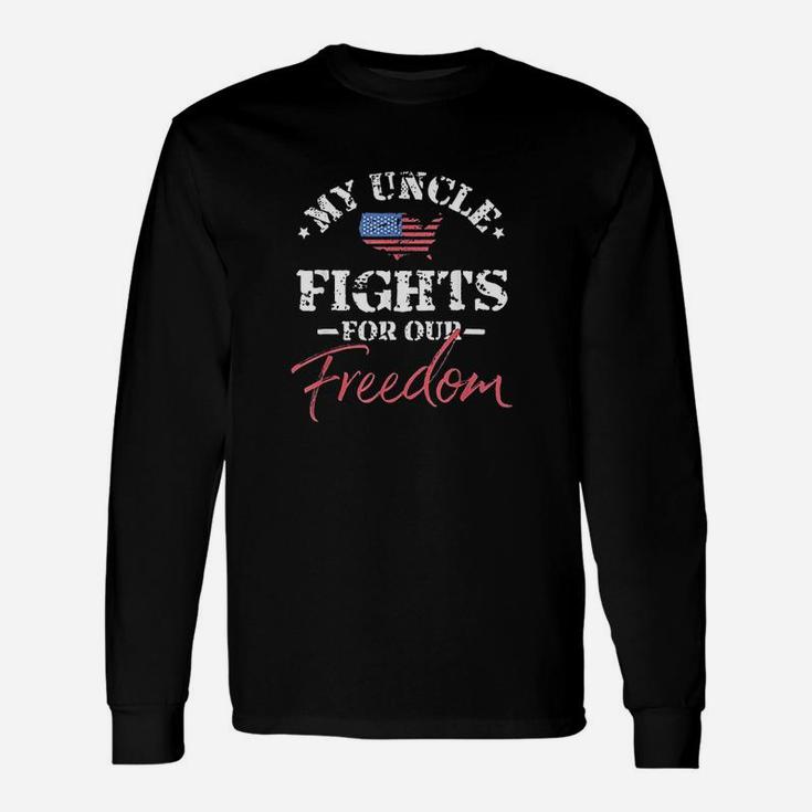 My Uncle Is In The Military Unisex Long Sleeve