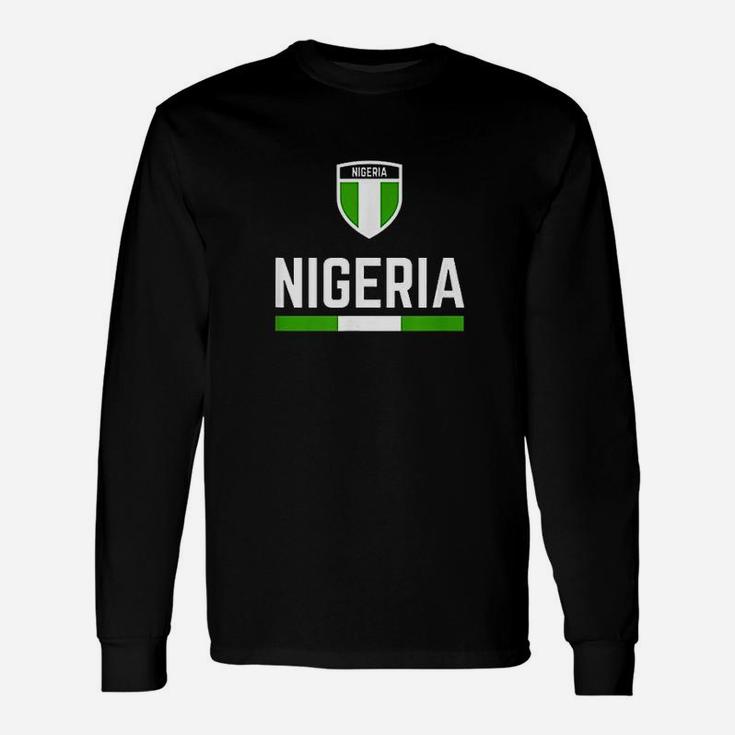 Nigeria Soccer Jersey 2019 Nigerian Football Team Fan Unisex Long Sleeve