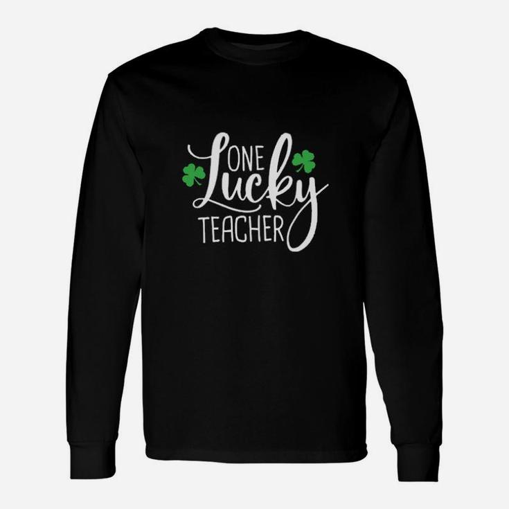 One Lucky Irish Teacher Long Sleeve T-Shirt