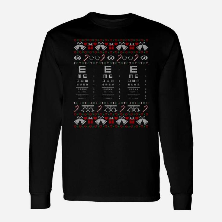 Opticians Ugly Christmas Sweater Xmas Gifts Sweatshirt Unisex Long Sleeve