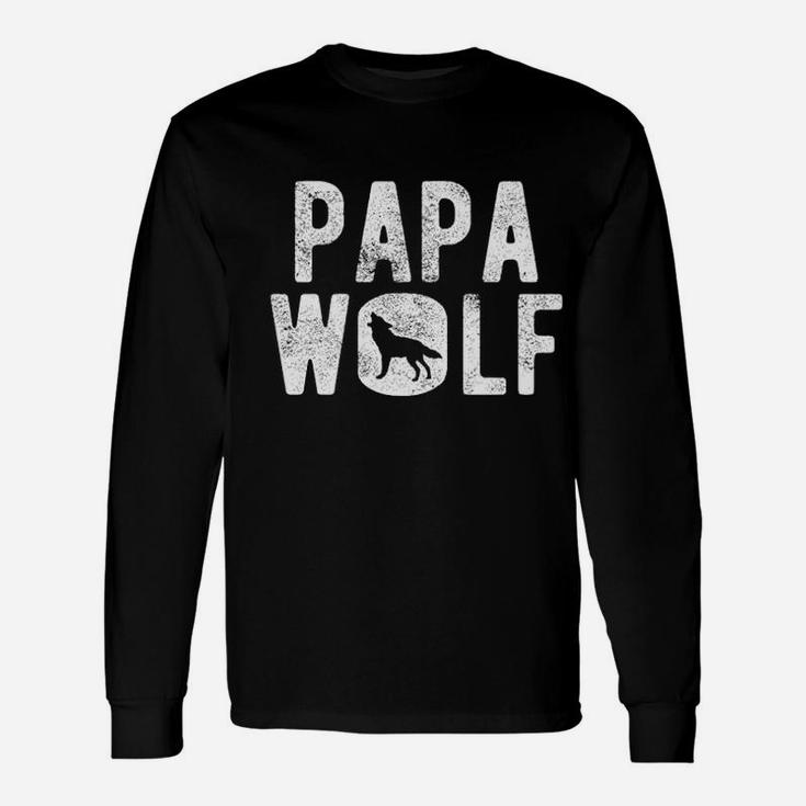 Papa Wolf Camping Pack Unisex Long Sleeve