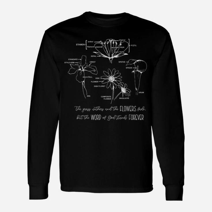 Parts Of A Flower Classical Conversations Cycle 1 Shirt Unisex Long Sleeve