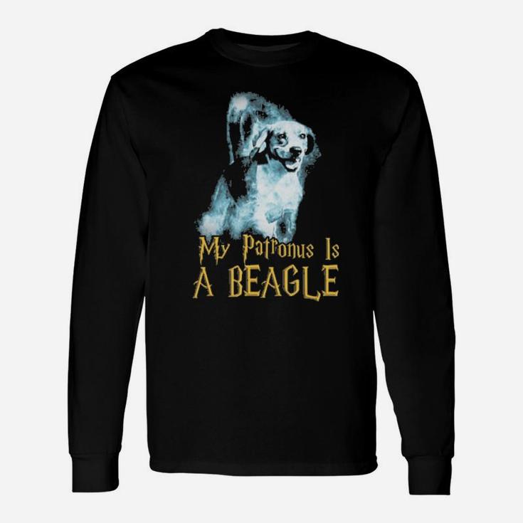 My Patronus Is A Beagle Long Sleeve T-Shirt