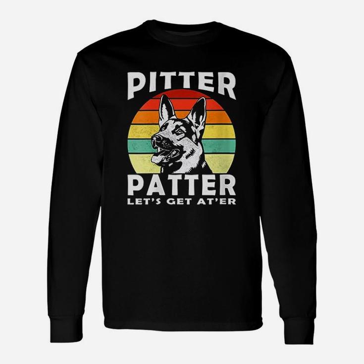 Pitter Patter Lets Get At Er Long Sleeve T-Shirt