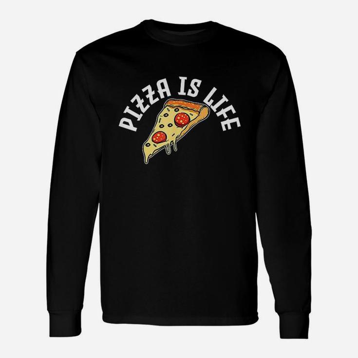 Pizza Slice Pepperoni Unisex Long Sleeve