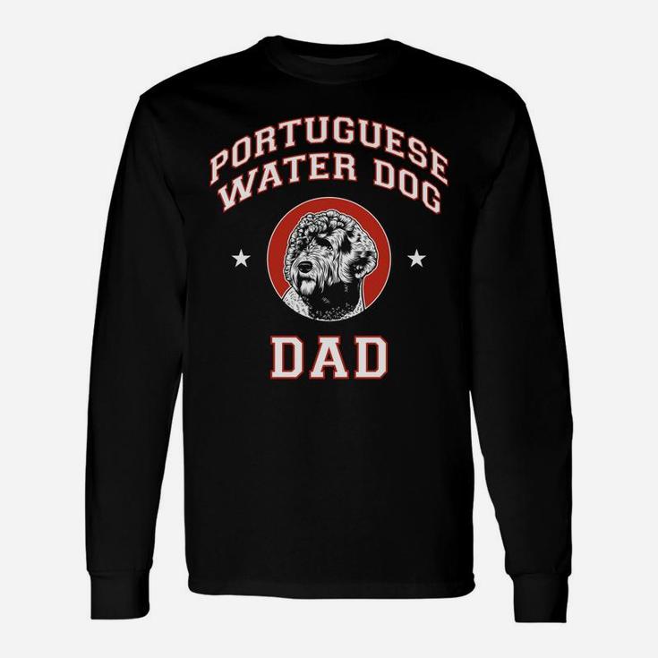 Portuguese Water Dog Dad Sweatshirt Unisex Long Sleeve