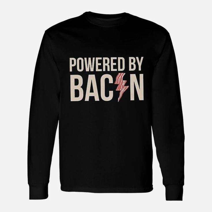Powered By Bacon Unisex Long Sleeve