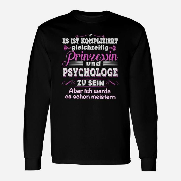 Prinzessin Psychologin Lustiges Langarmshirts für Damen mit Spruch