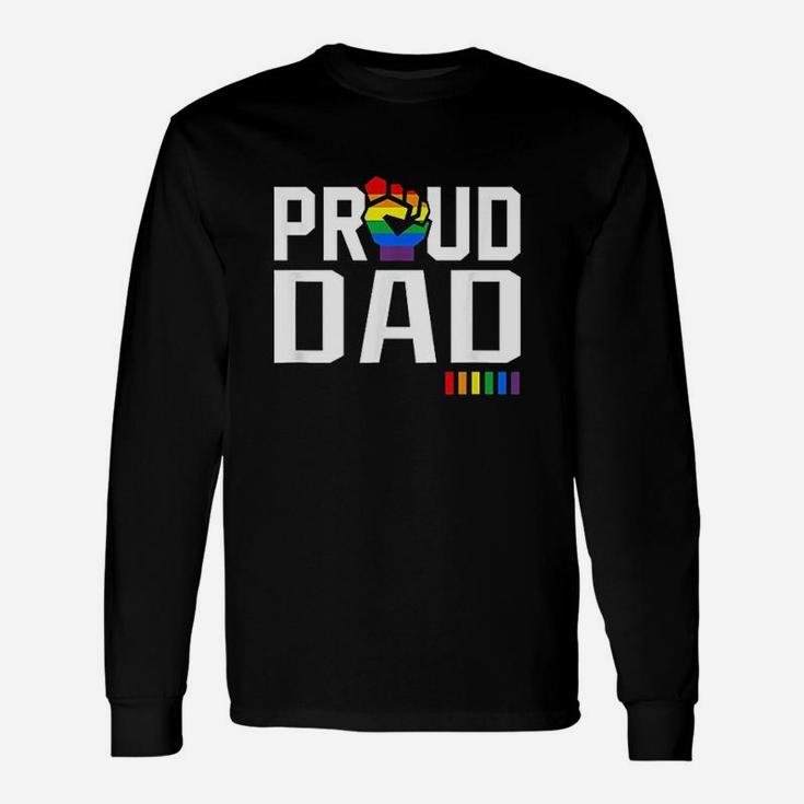 Proud Dad Rainbow Unisex Long Sleeve