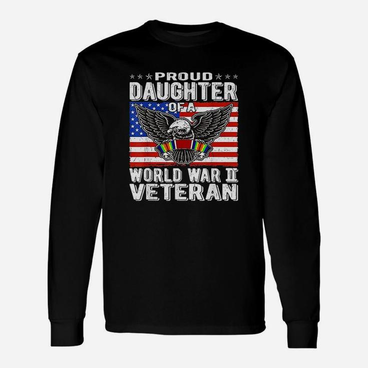 Proud Daughter Of A World Unisex Long Sleeve