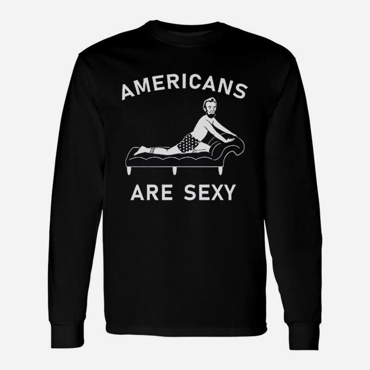 Psalm Life Americans Are Lincoln Unisex Long Sleeve